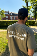 Tee shirt JUST CALL ME BOYFREIND