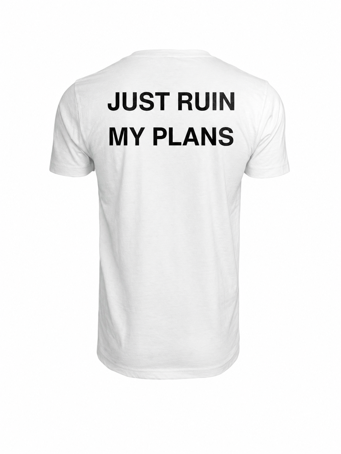 T-shirt JUST RUIN MY PLANS